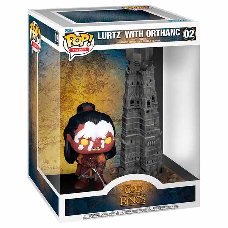Funko POP Figur: The Lord of the Rings Lurtz med Orthanc