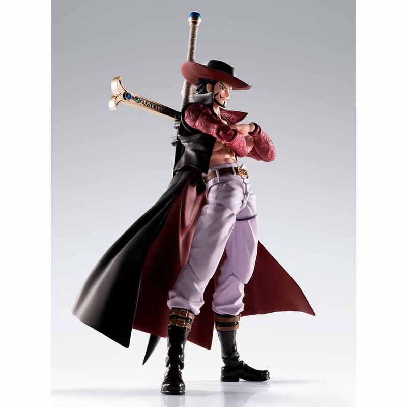One Piece Collectors Shop Dracule Mihawk S.H. Figuarts Figur 16,5 cm