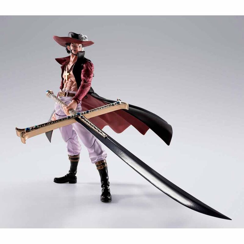 One Piece Collectors Shop Dracule Mihawk S.H. Figuarts Figur 16,5 cm