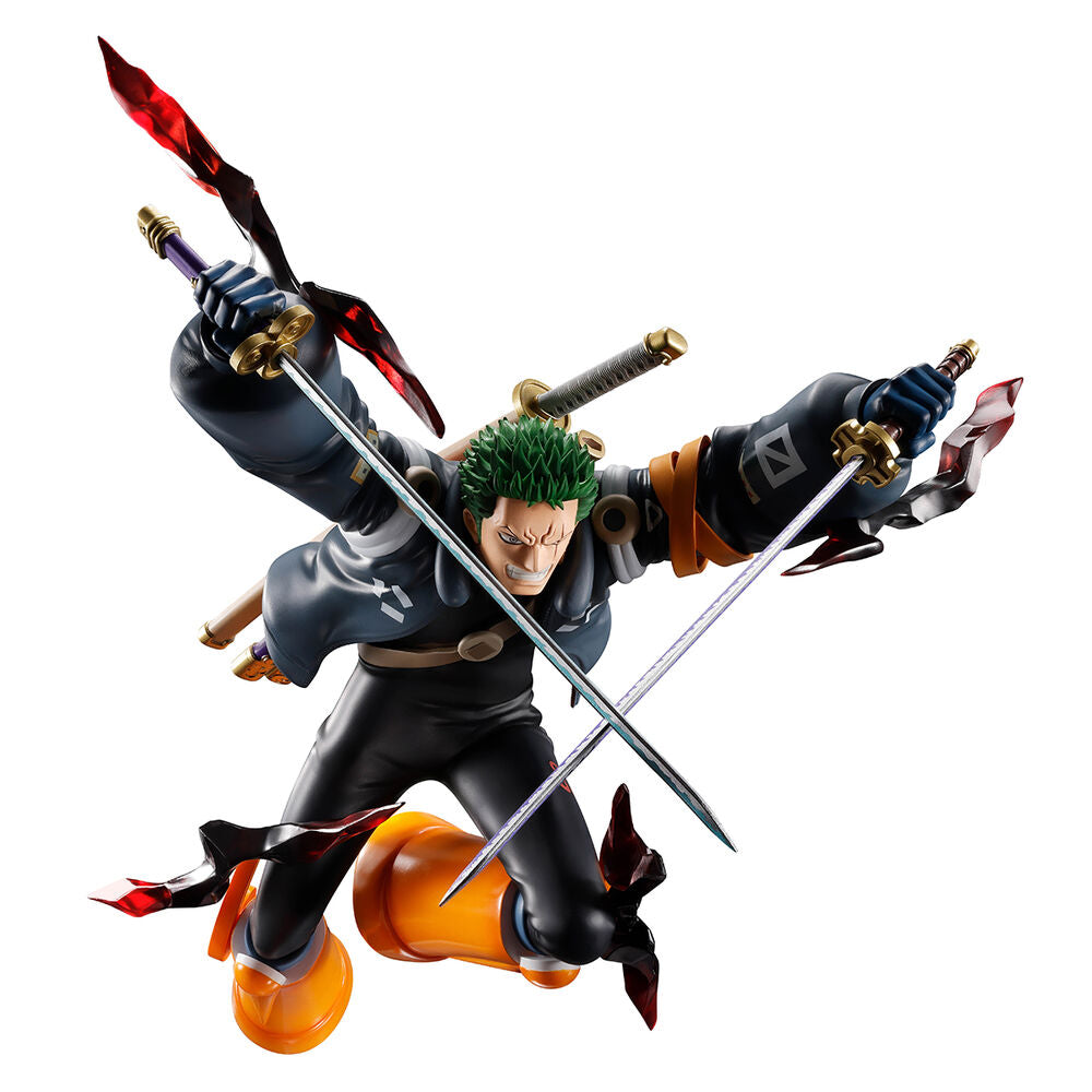 One Piece Zoro Burst of Energy Masterlise Figure - Roronoa Zoro Ichibansho 15cm
