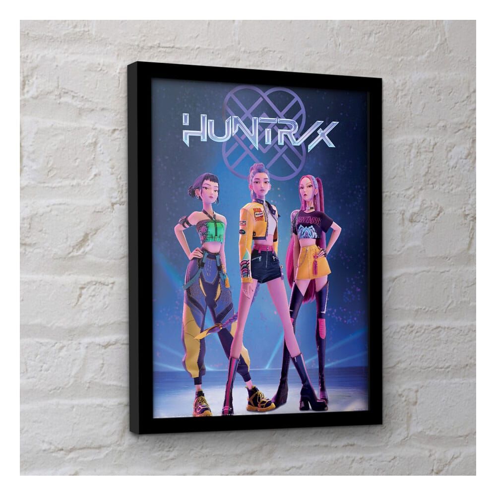 KPop Demon Hunters Inramad Tryck