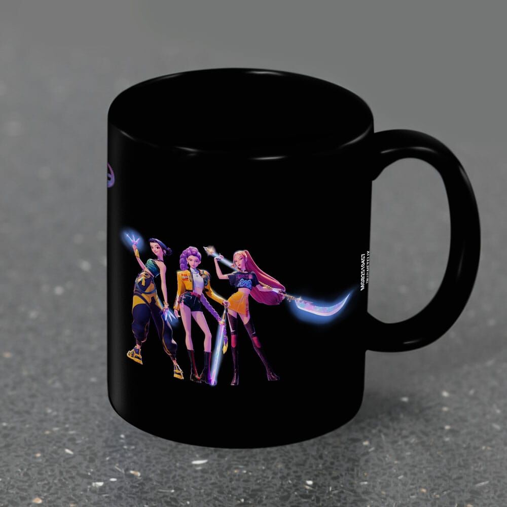 KPop Demon Hunters Mug 325ml - Keramisk Kopp för Fans