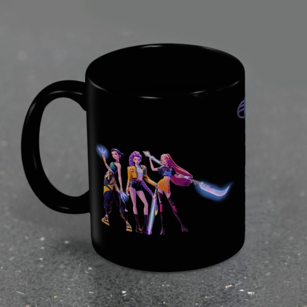 KPop Demon Hunters Mug 325ml - Keramisk Kopp för Fans