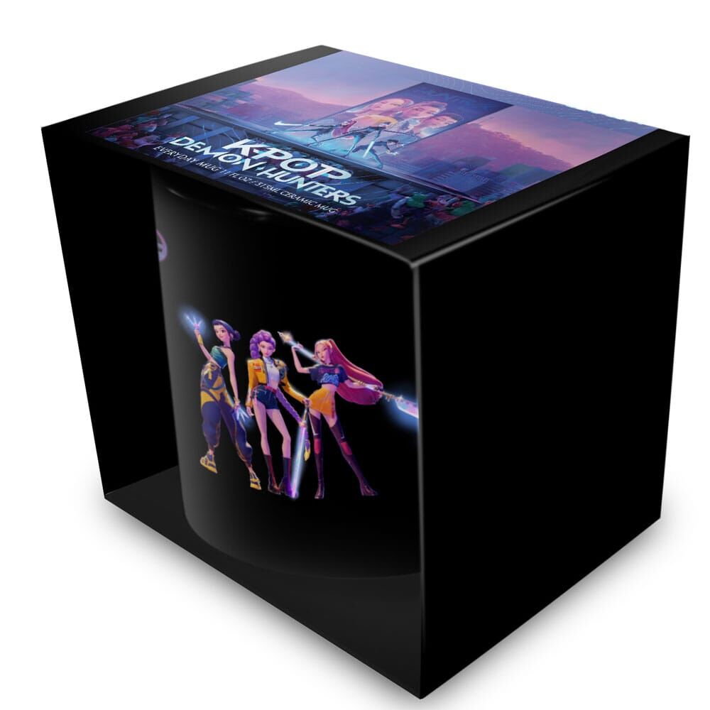 KPop Demon Hunters Mug 325ml - Keramisk Kopp för Fans