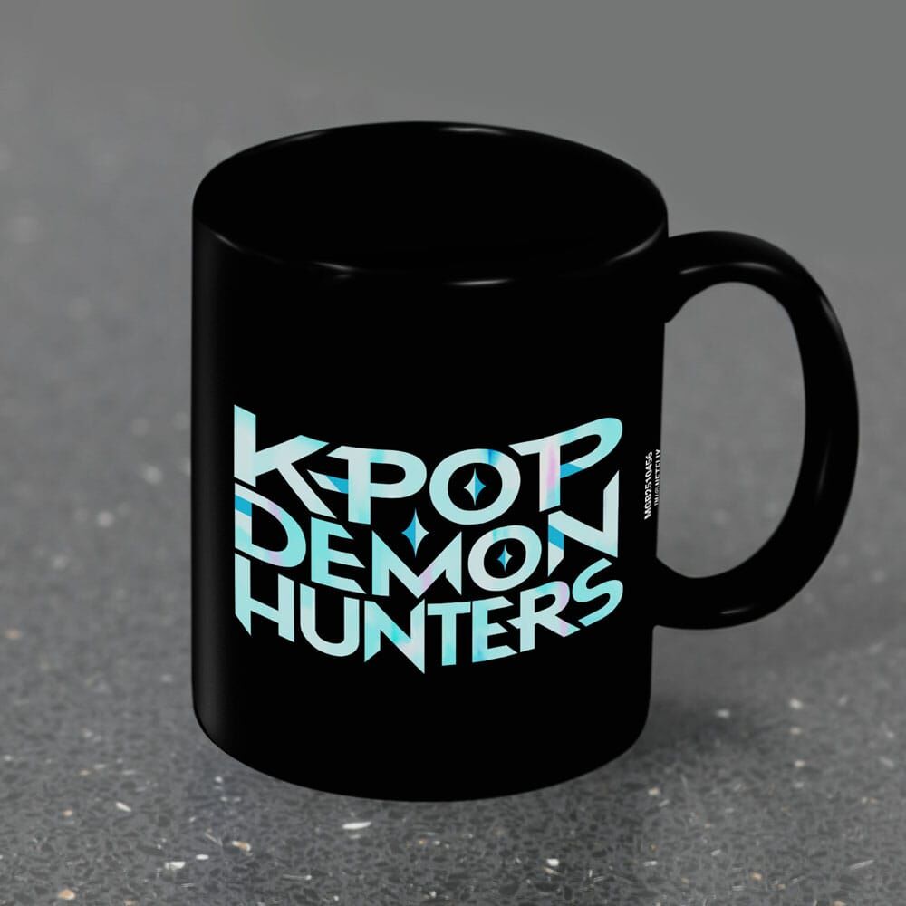 KPop Demon Hunters Logo Mug 325ml - Keramisk Kopp för KPop-fans
