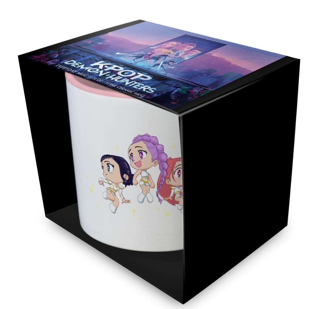 KPop Demon Hunters Chibi Mug 325ml - Perfekt för Fans
