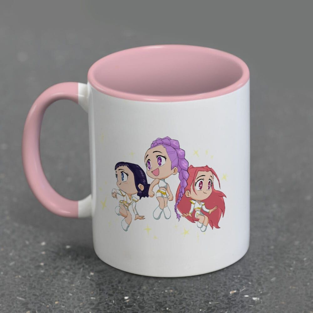 KPop Demon Hunters Chibi Mug 325ml - Perfekt för Fans