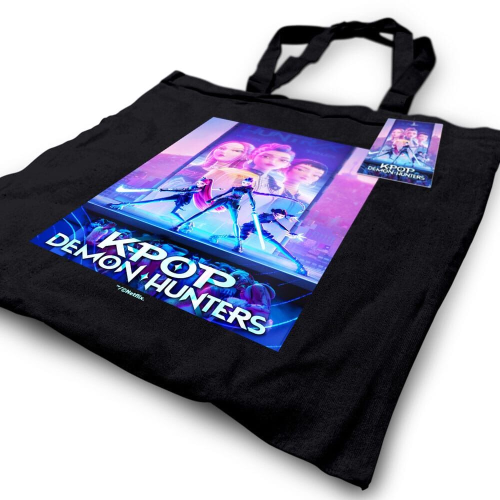 KPop Demon Hunters Shopping Bag - Hållbar och Stilig