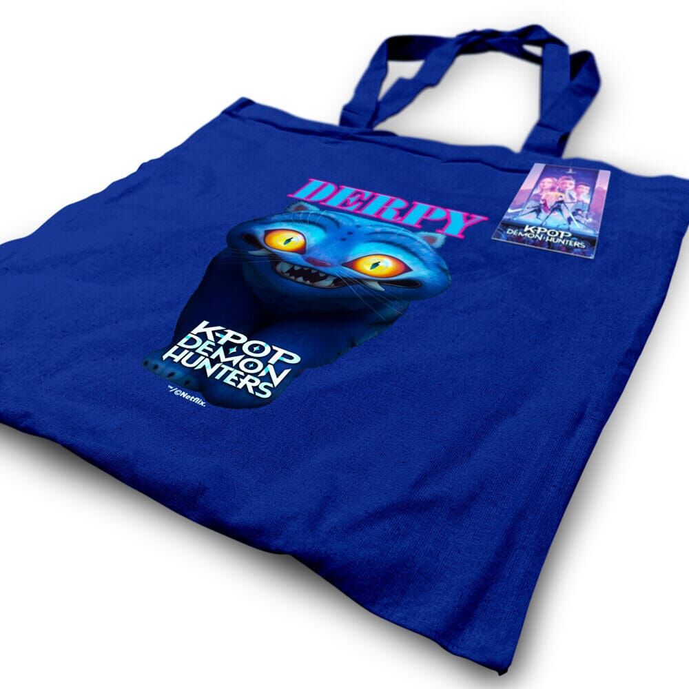 KPop Demon Hunters Derpy Shopping Bag – Hållbart och Stiligt