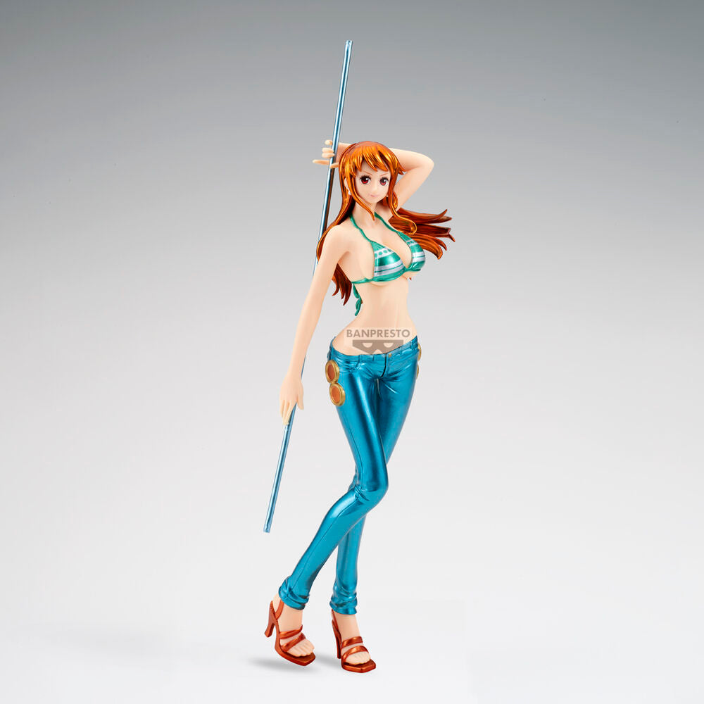 One Piece Nami ver.A Glitter & Glamorous figur 27 cm