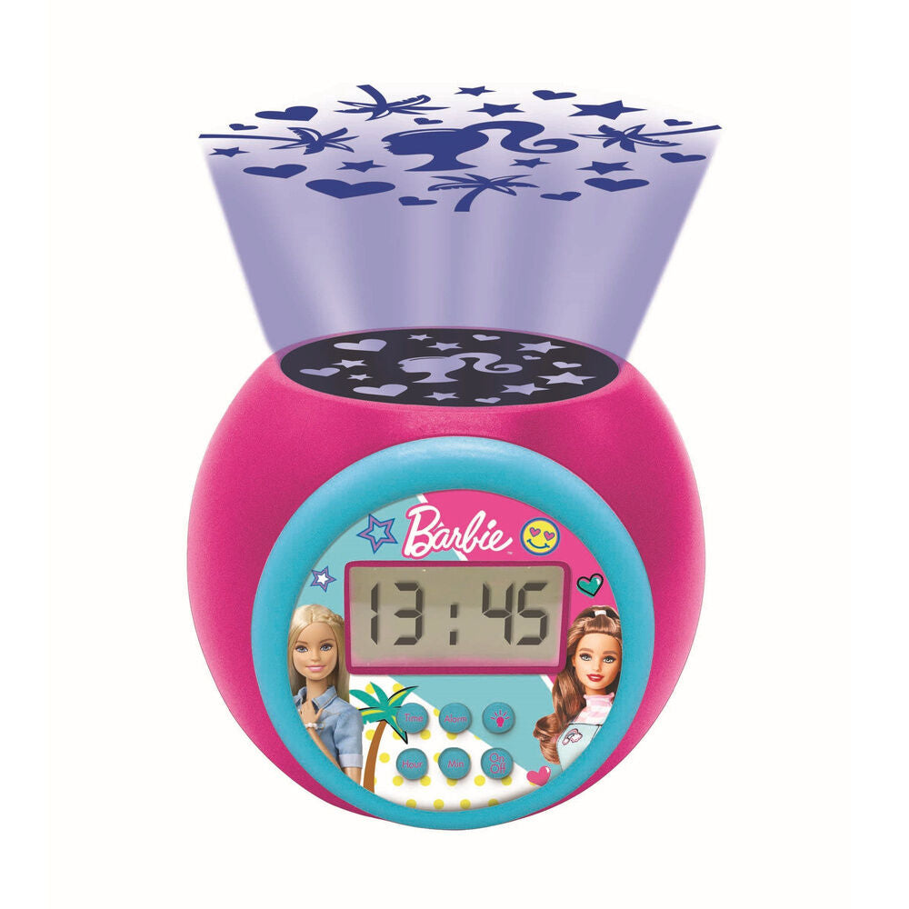 Barbie Projektor Väckarklocka