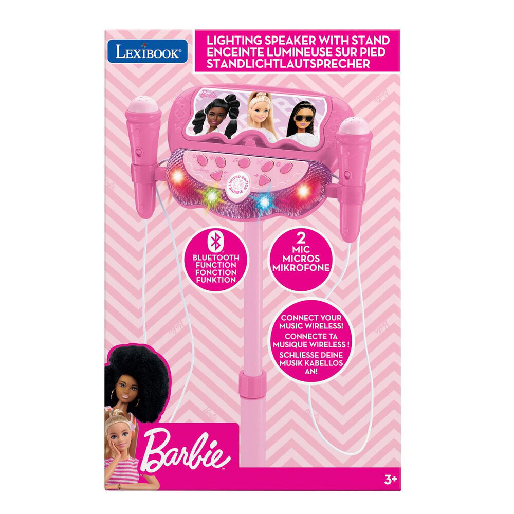 Barbie Justerbar Karaoke Mikrofonsstativ