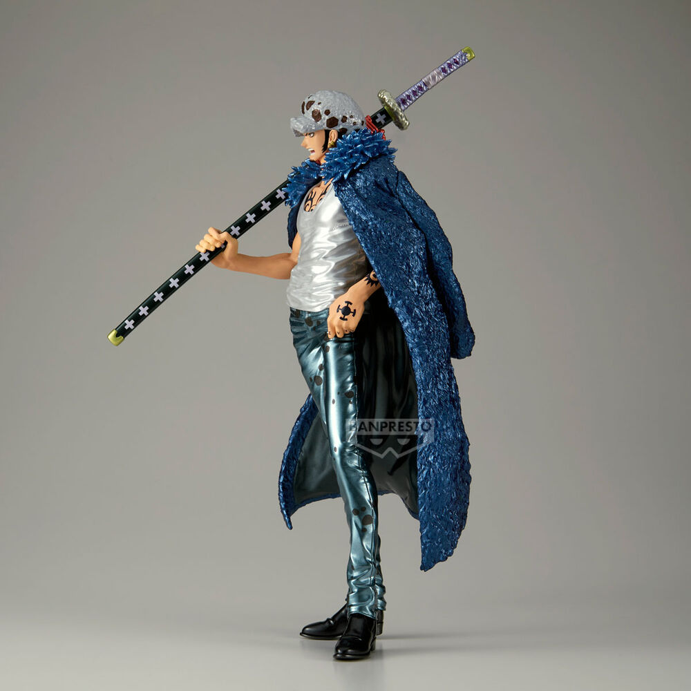One Piece Trafalgar Law Metallisk Figur 31cm
