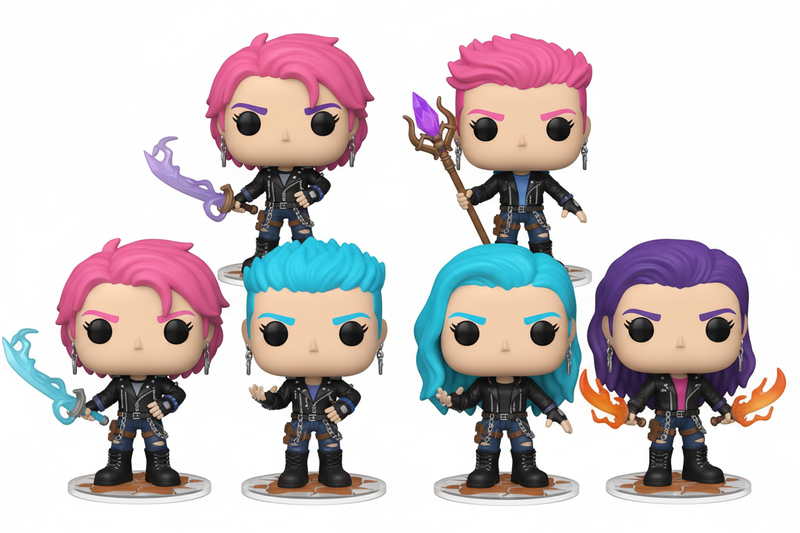 Kpop Demon Hunters POP Figurer