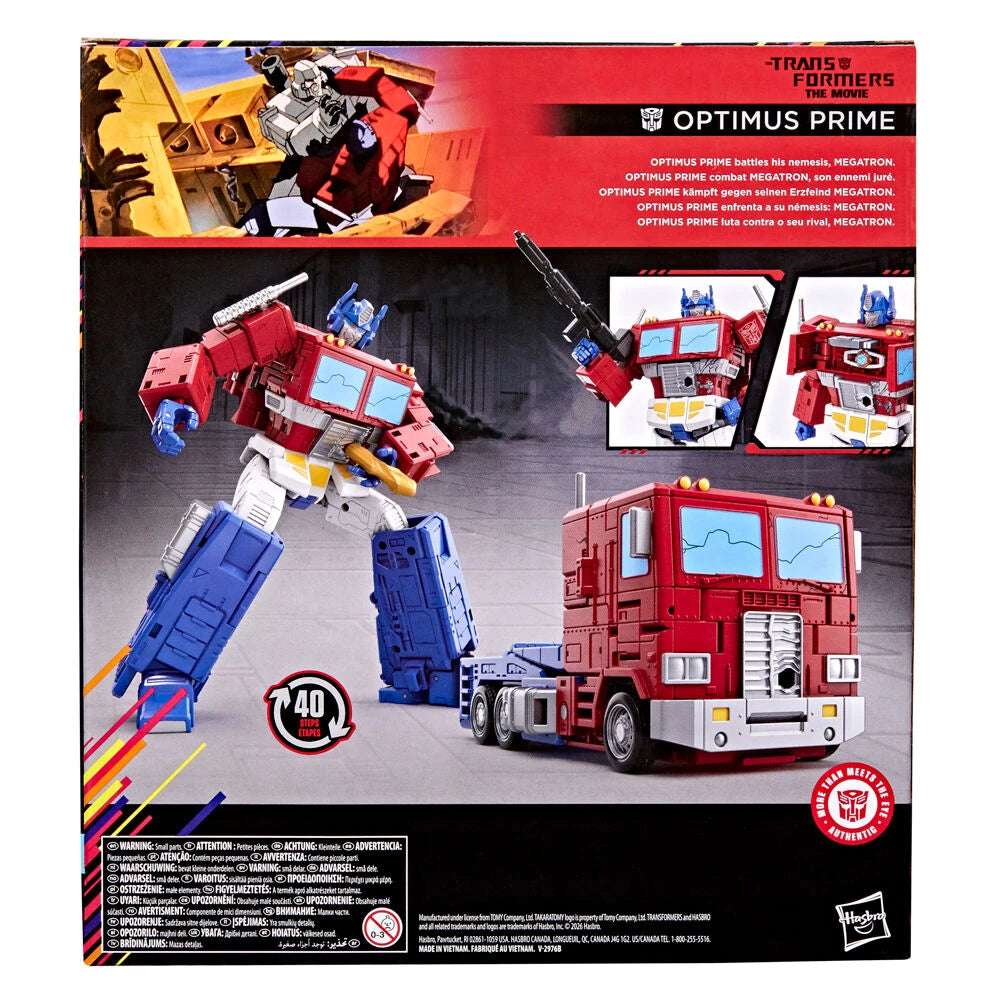 Transformers Filmen Studio Series One Shall Stand Optimus Prime-figur 18 cm
