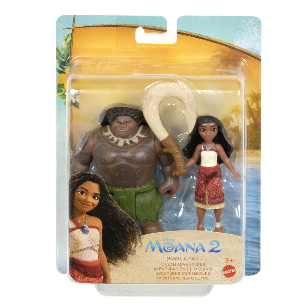 Disney Vaiana 2: Vaiana & Maui Havsäventyrsset - Små Dockor