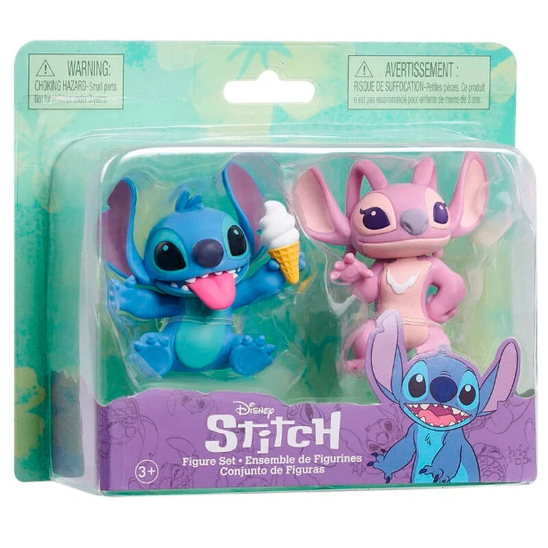 Disney Stitch assorterad förpackning med 2 figurer 7,5 cm