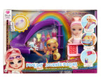 Rainbow High Little Pool Day with Blush Playset