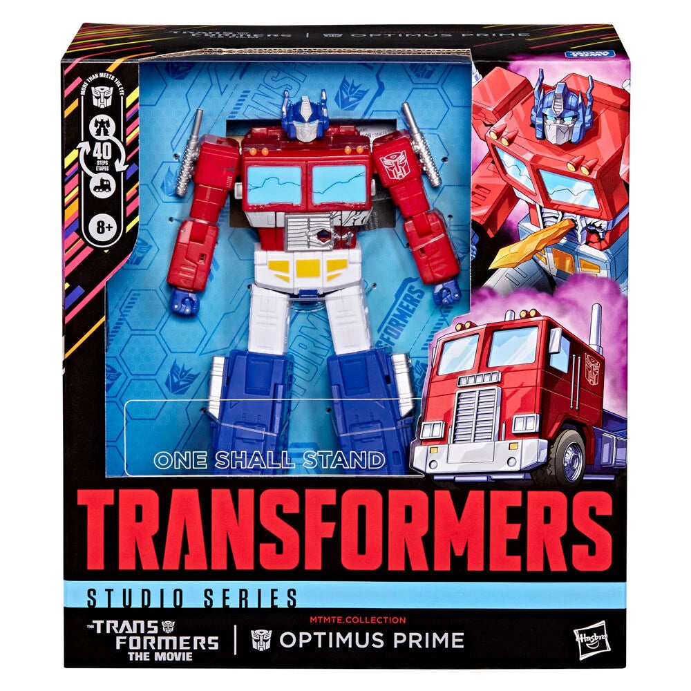 Transformers Filmen Studio Series One Shall Stand Optimus Prime-figur 18 cm