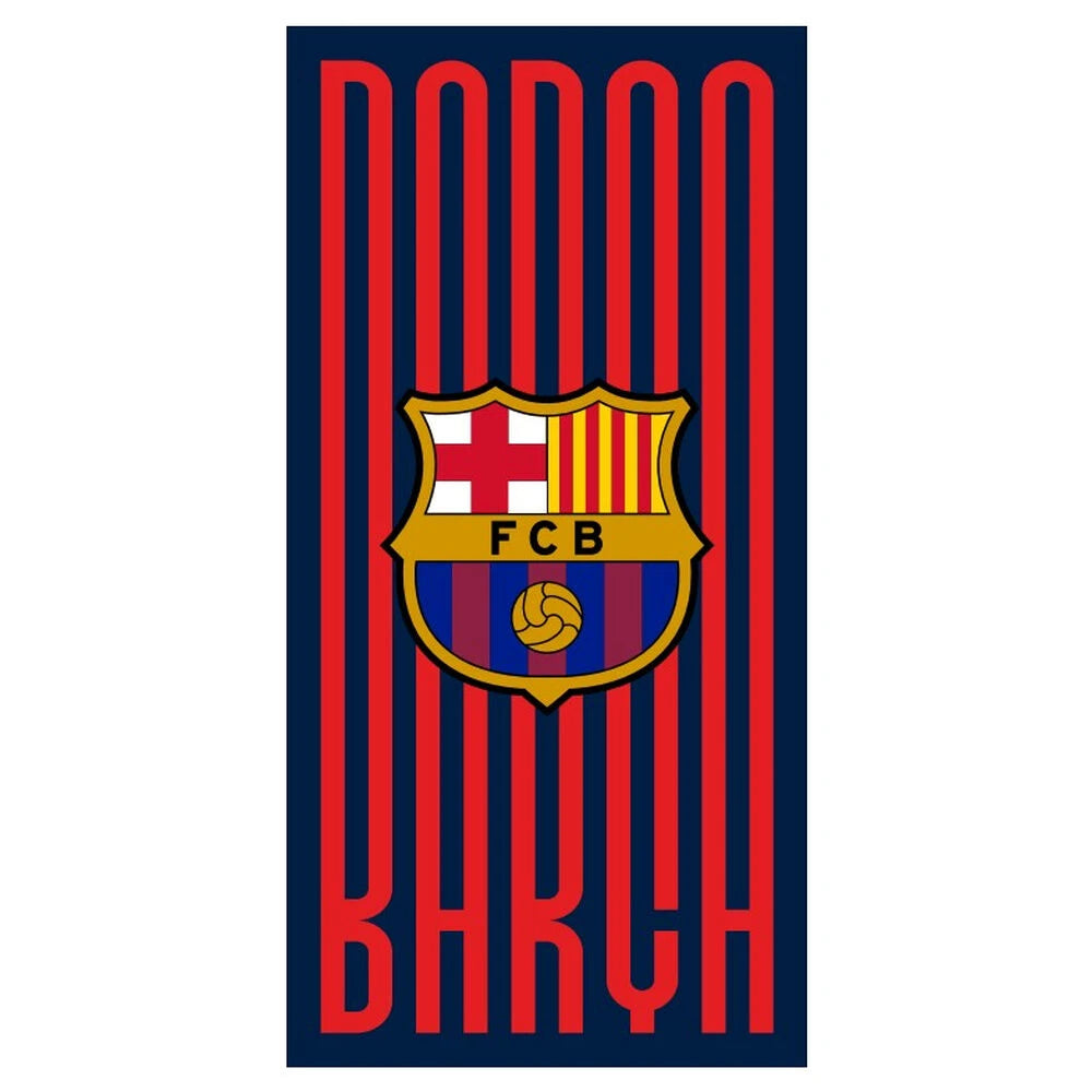 F.C Barcelona mikrofiber strandhandduk