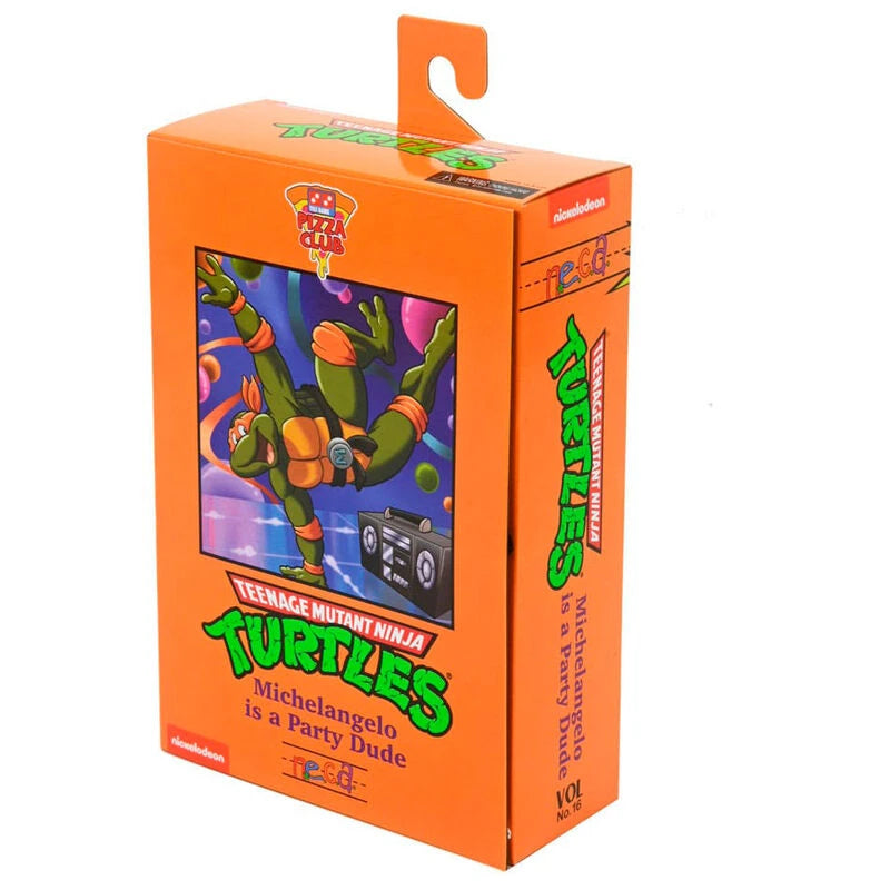 Teenage Mutant Ninja Turtles Tecknad Filmen Ultimate Michelangelo VHS-figur 18cm