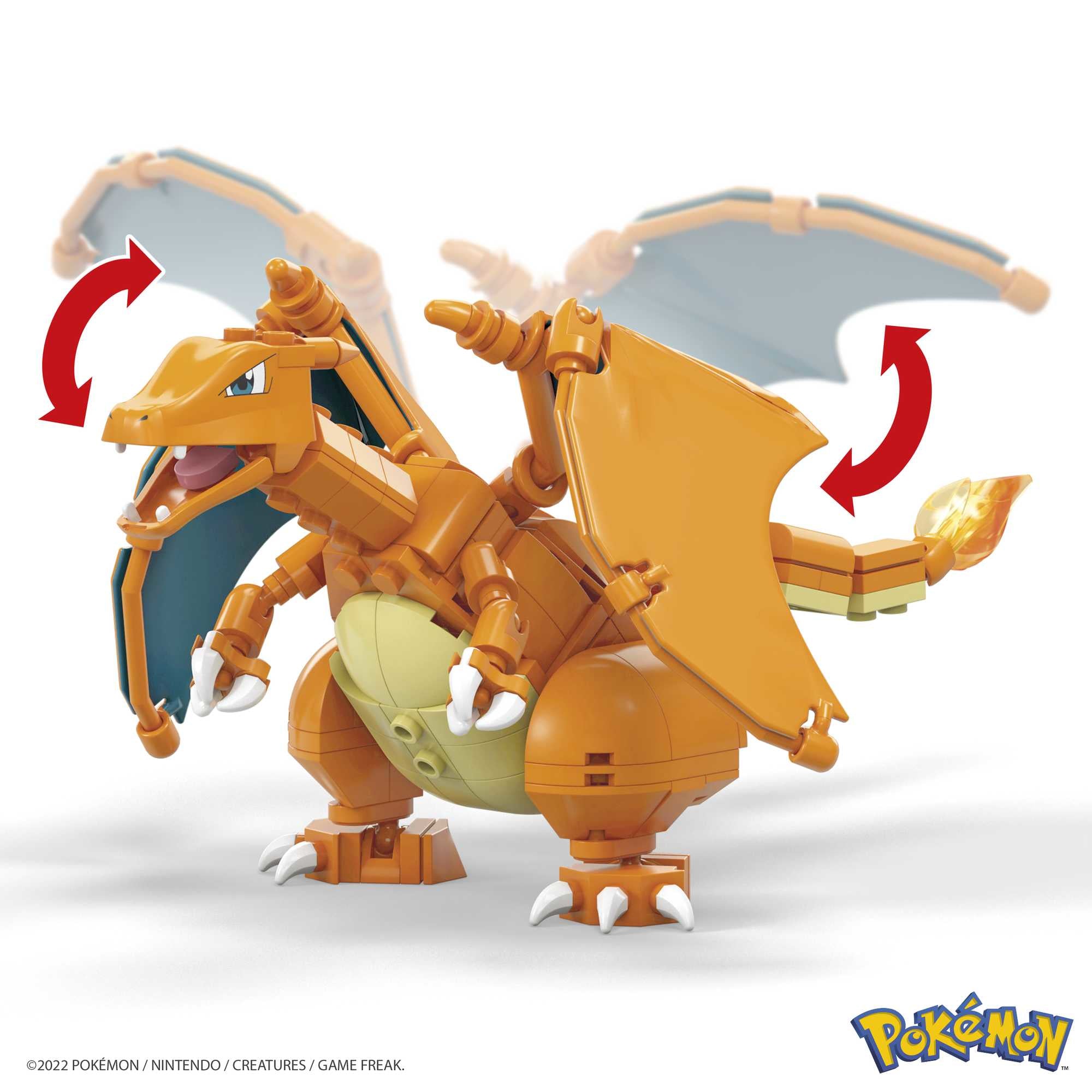 MEGA Pokémon GWY77 Byggleksak - Charizard Byggsats
