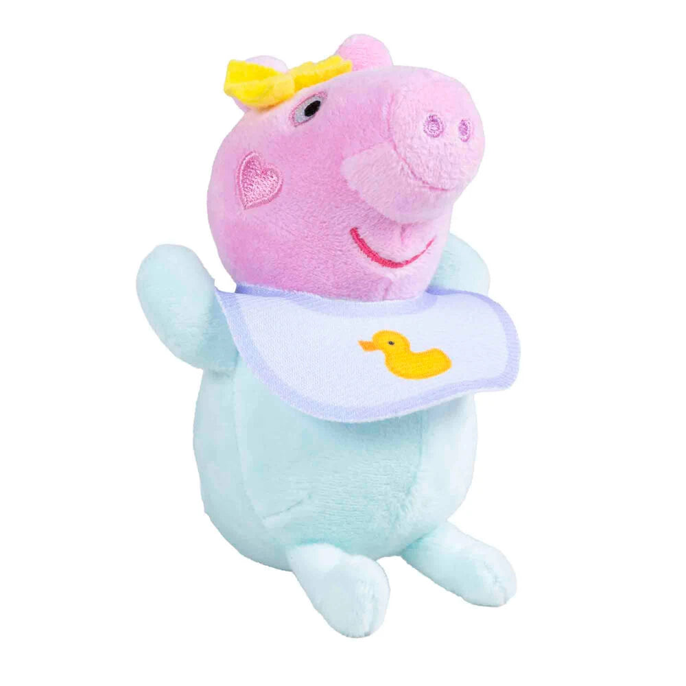 Greta Gris Mummy Pig med Evie gosedjur 33cm
