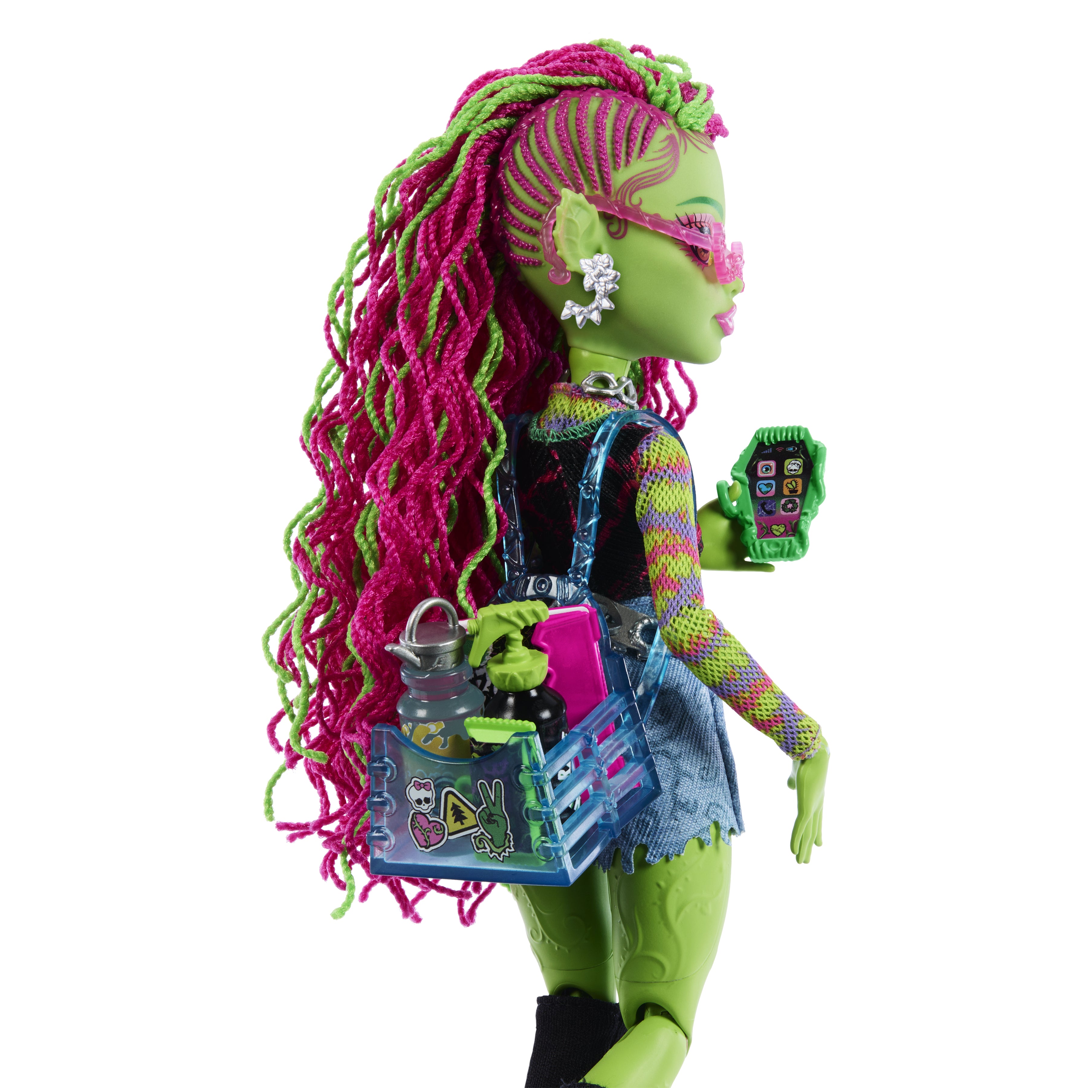 Monster High Venus McFlytrap Docka med Chewlian