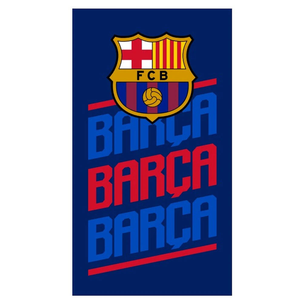 F.C Barcelona mikrofiber strandhandduk