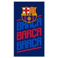 F.C Barcelona mikrofiber strandhandduk