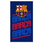 F.C Barcelona mikrofiber strandhandduk