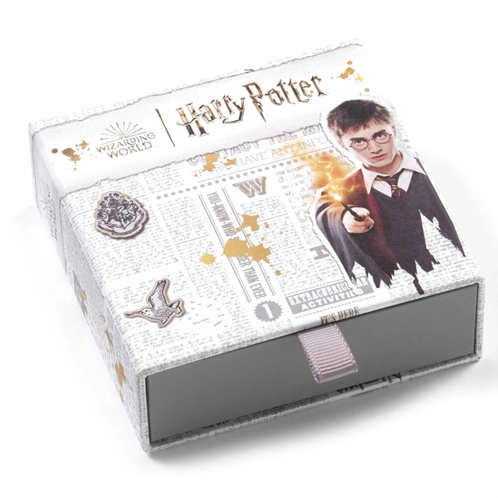 Harry Potter blixtnedslag & glasögon sterling silver guldpläterade örhängen