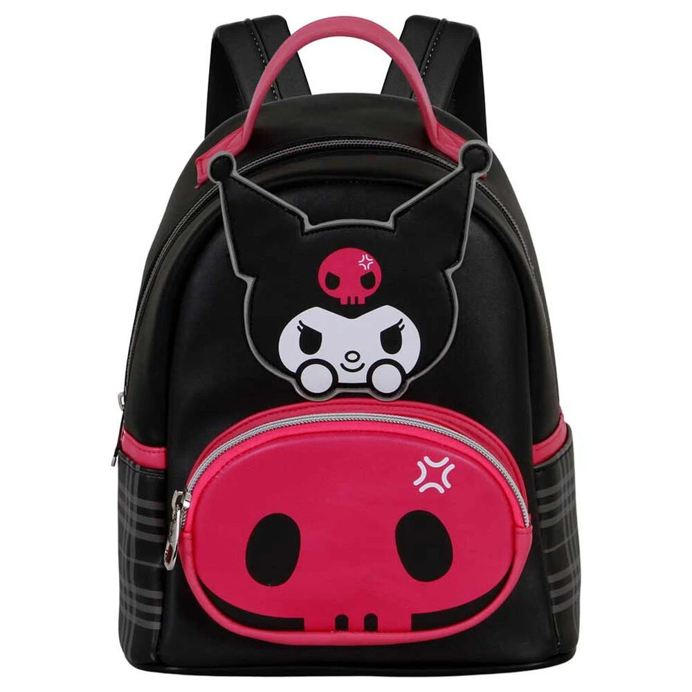 Hello Kitty och Vänner Kuromi Skull Ryggsäck 25cm