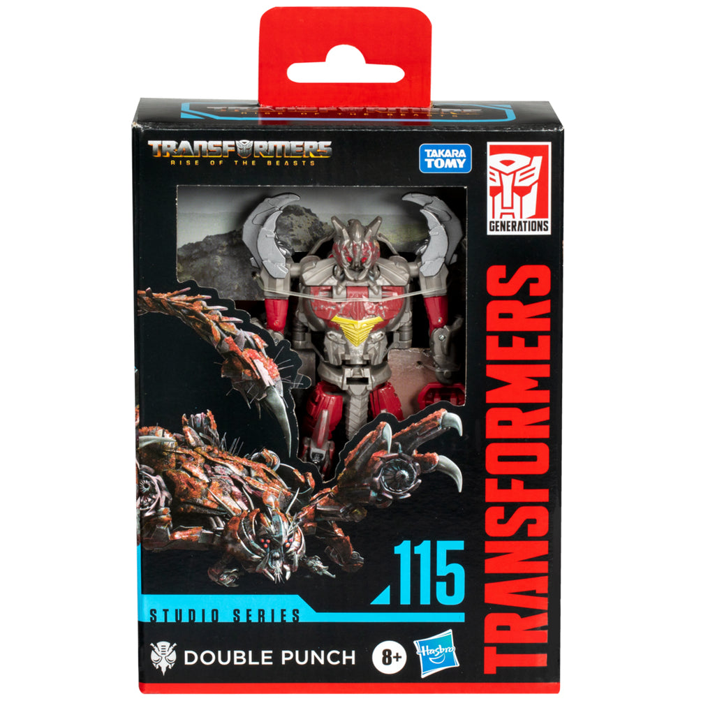 Transformers Rise of the Beats Studio Series Double Punch Figur 11cm