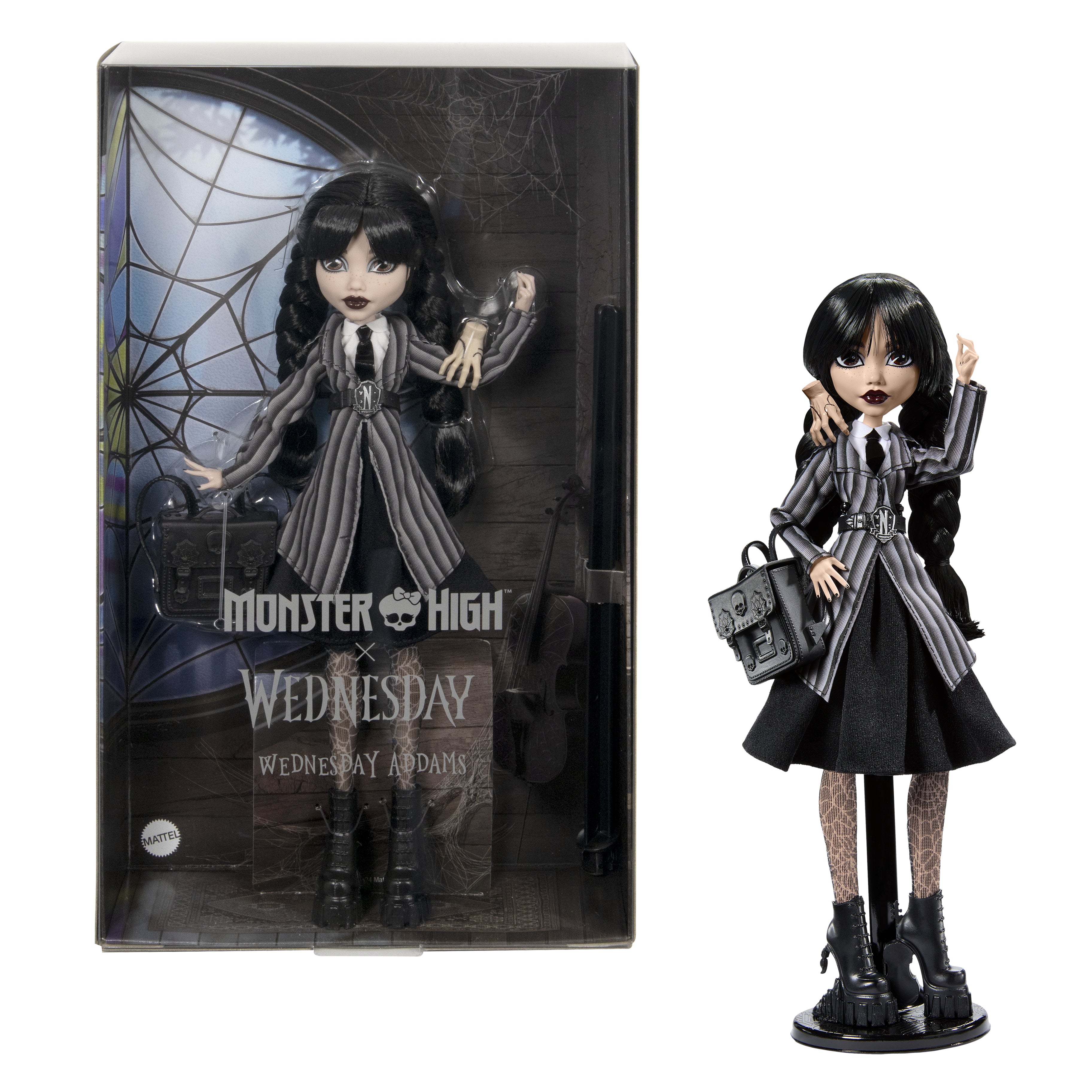 Monster High Wednesday Addams-docka