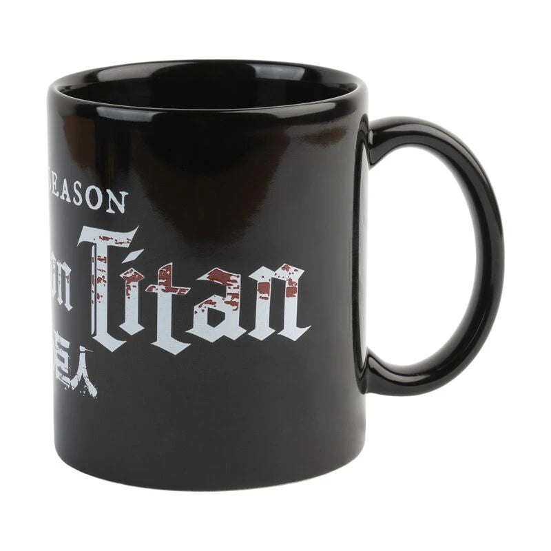 Attack On Titan Logotypmugg 350ml