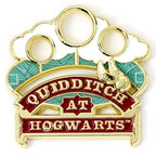 Harry Potter Quidditch på Hogwarts glidande nålbadge