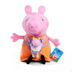 Greta Gris Mummy Pig med Evie gosedjur 33cm