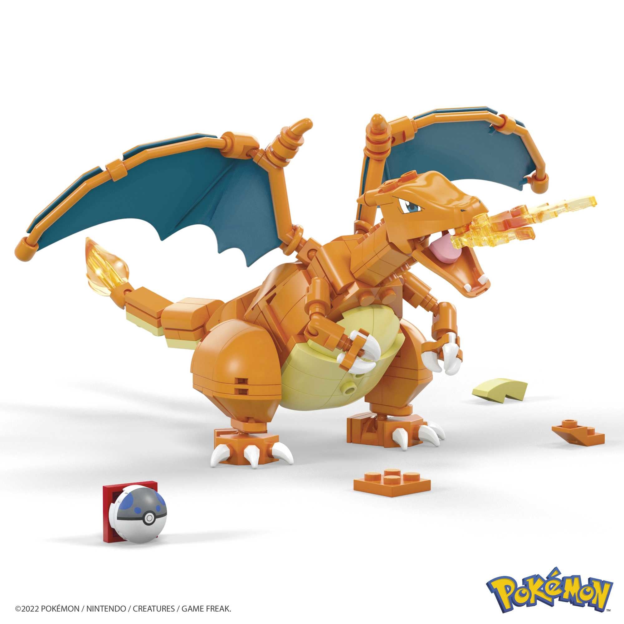 MEGA Pokémon GWY77 Byggleksak - Charizard Byggsats