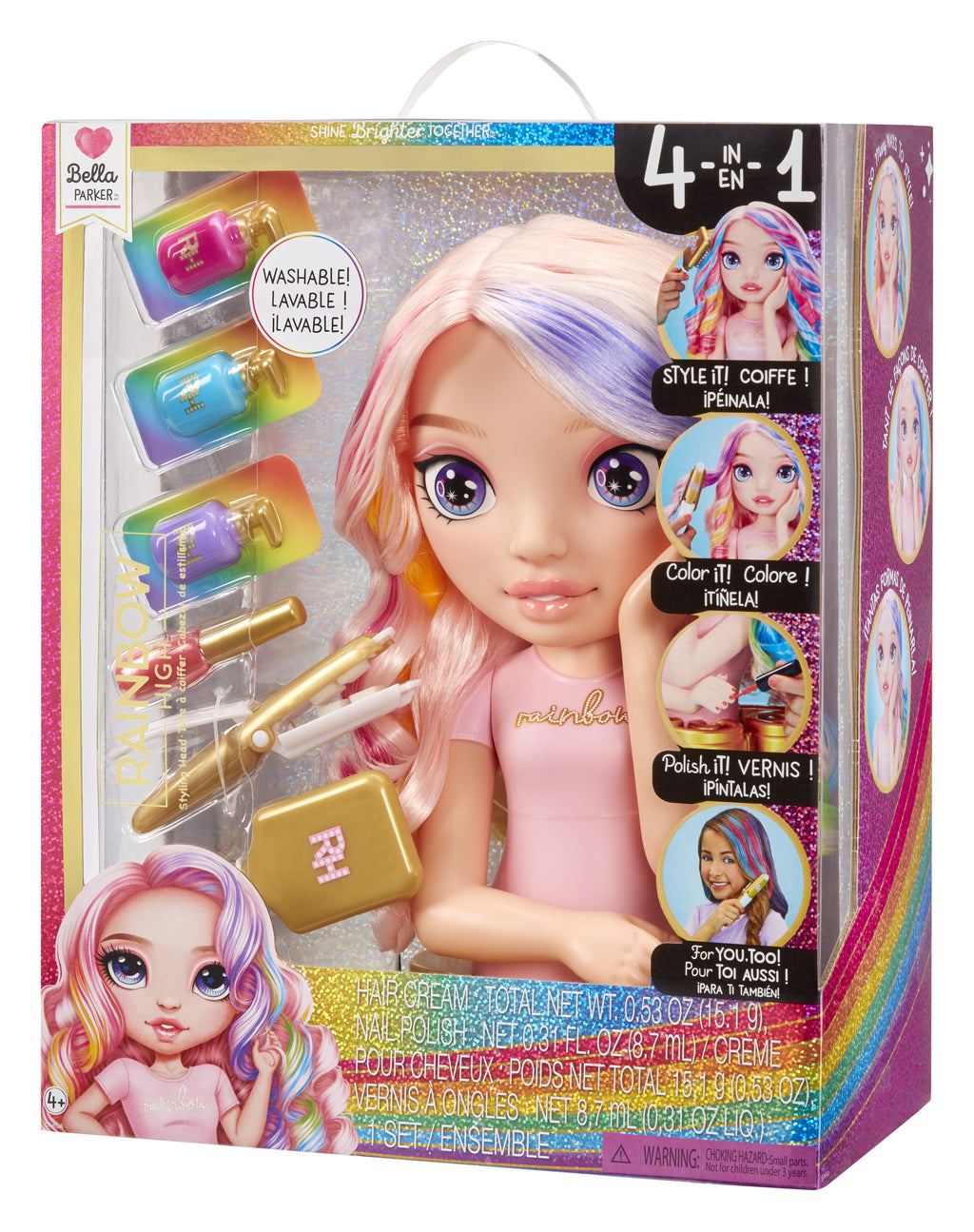 Rainbow High Bella Parker Styling Head Set