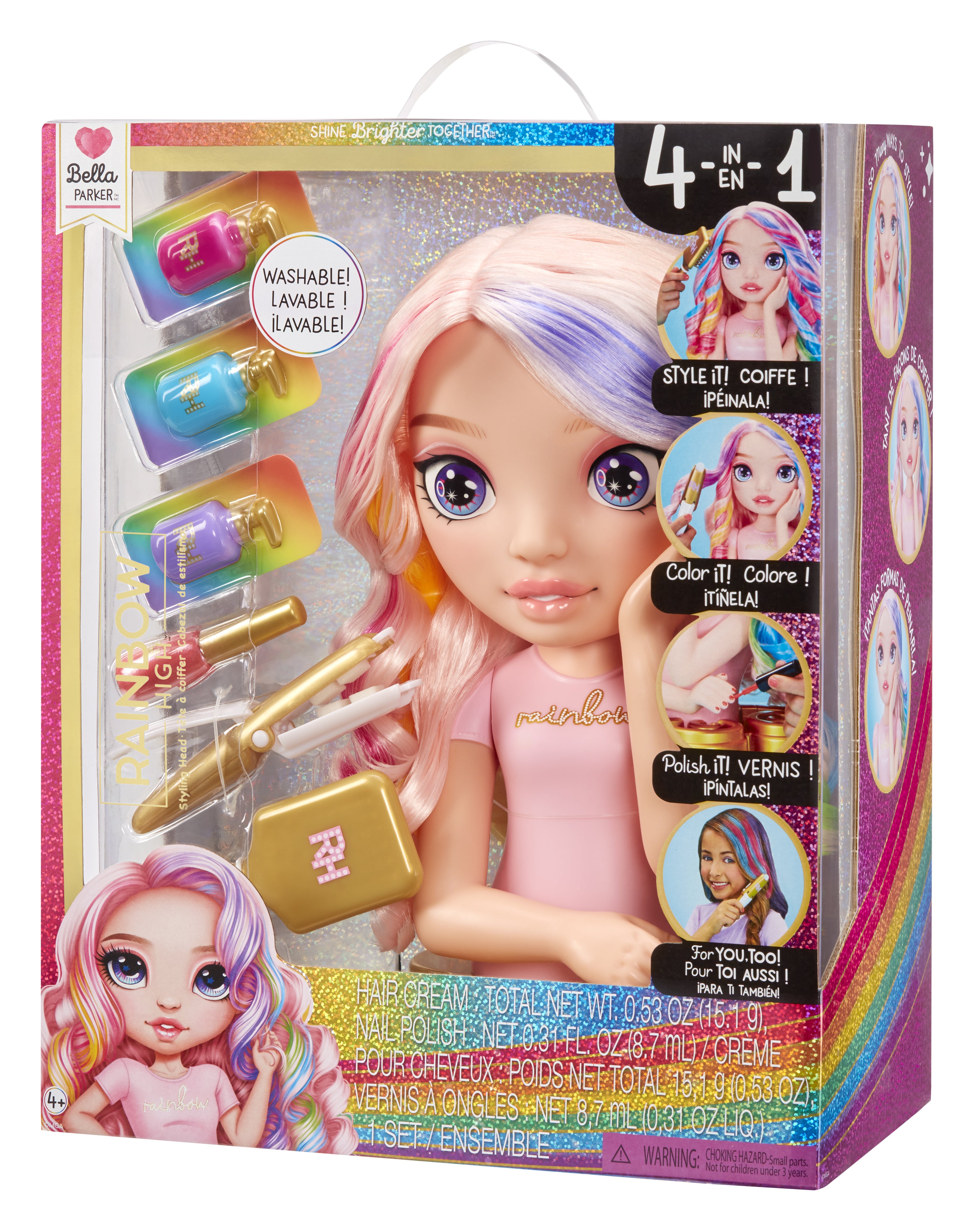 Rainbow High Bella Parker Styling Head Set