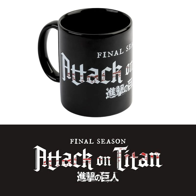 Attack On Titan Logotypmugg 350ml
