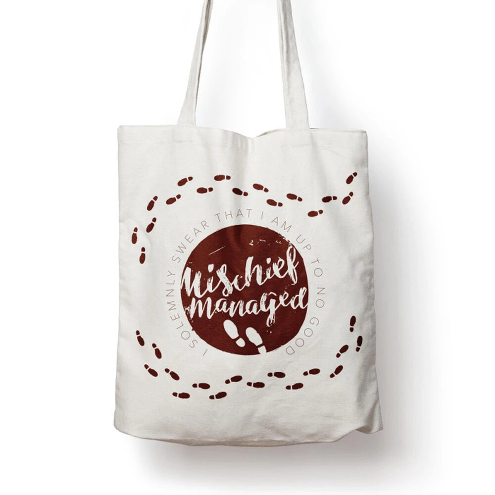 Harry Potter Marauders Map shopping bag
