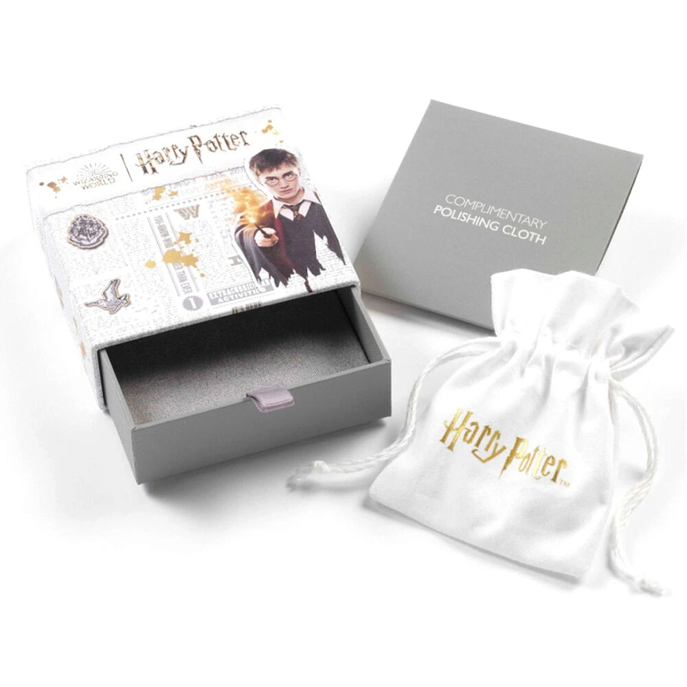 Harry Potter Time Turner sterling silver guldpläterad slider charm