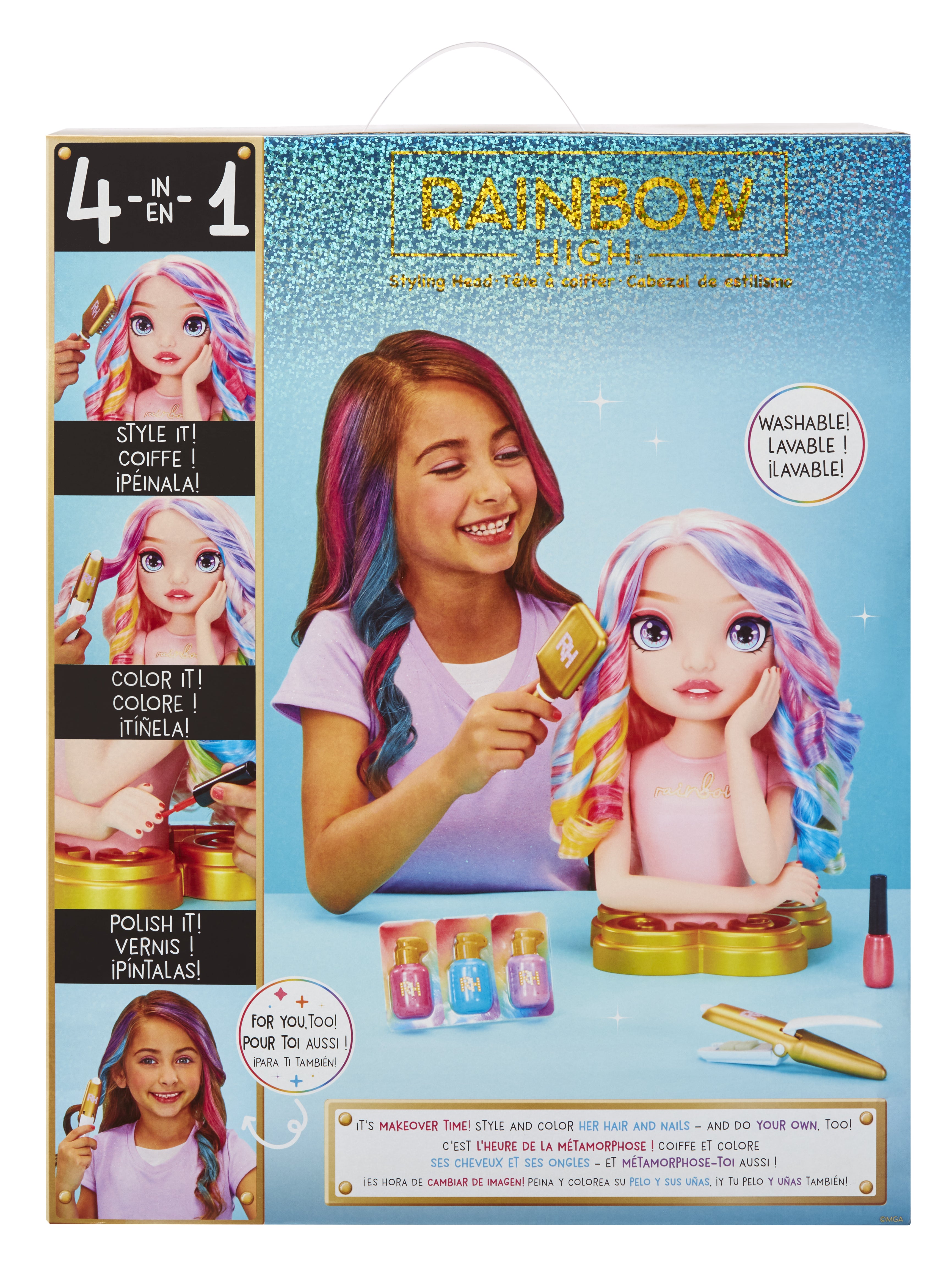 Rainbow High Bella Parker Styling Head Set