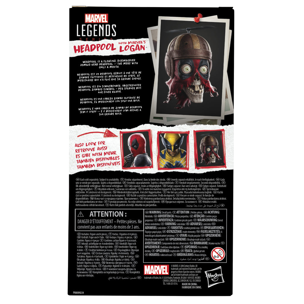 Marvel Legends Series Deadpool & Wolverine - Headpool 15cm Figur