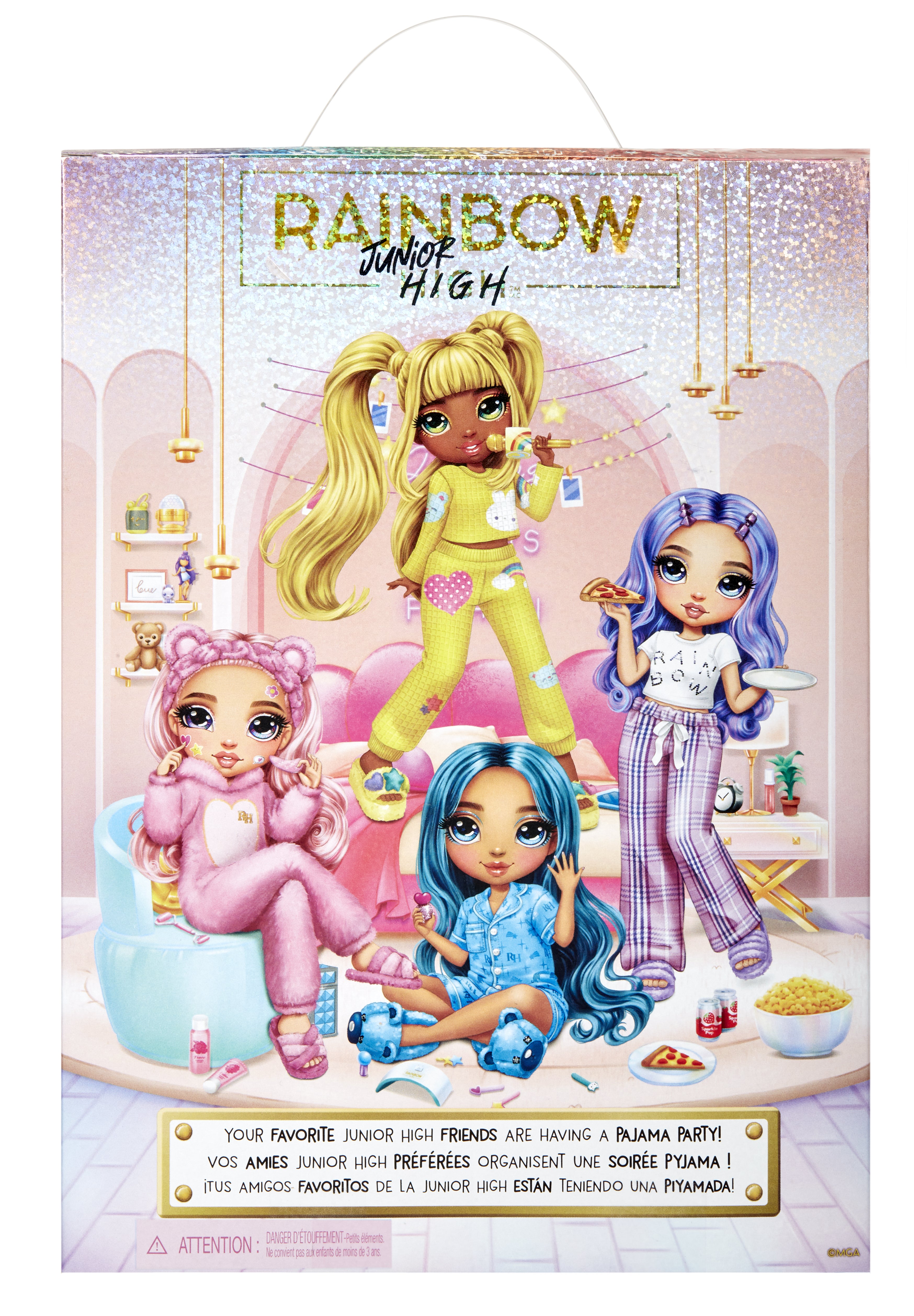 Rainbow High Pyjama Party Bella Docka 22cm