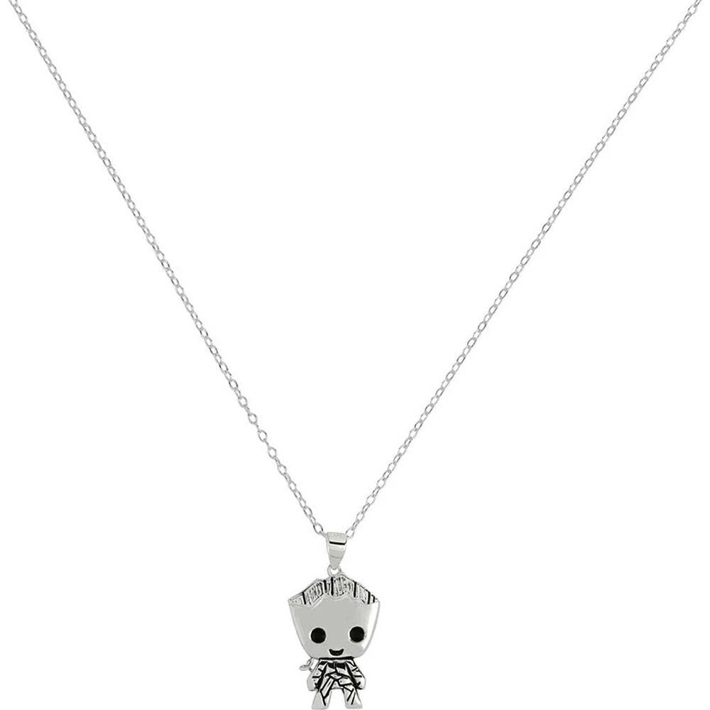 Marvel Guardians of the Galaxy Groot sterlingsilverhalsband