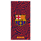 F.C Barcelona mikrofiber strandhandduk
