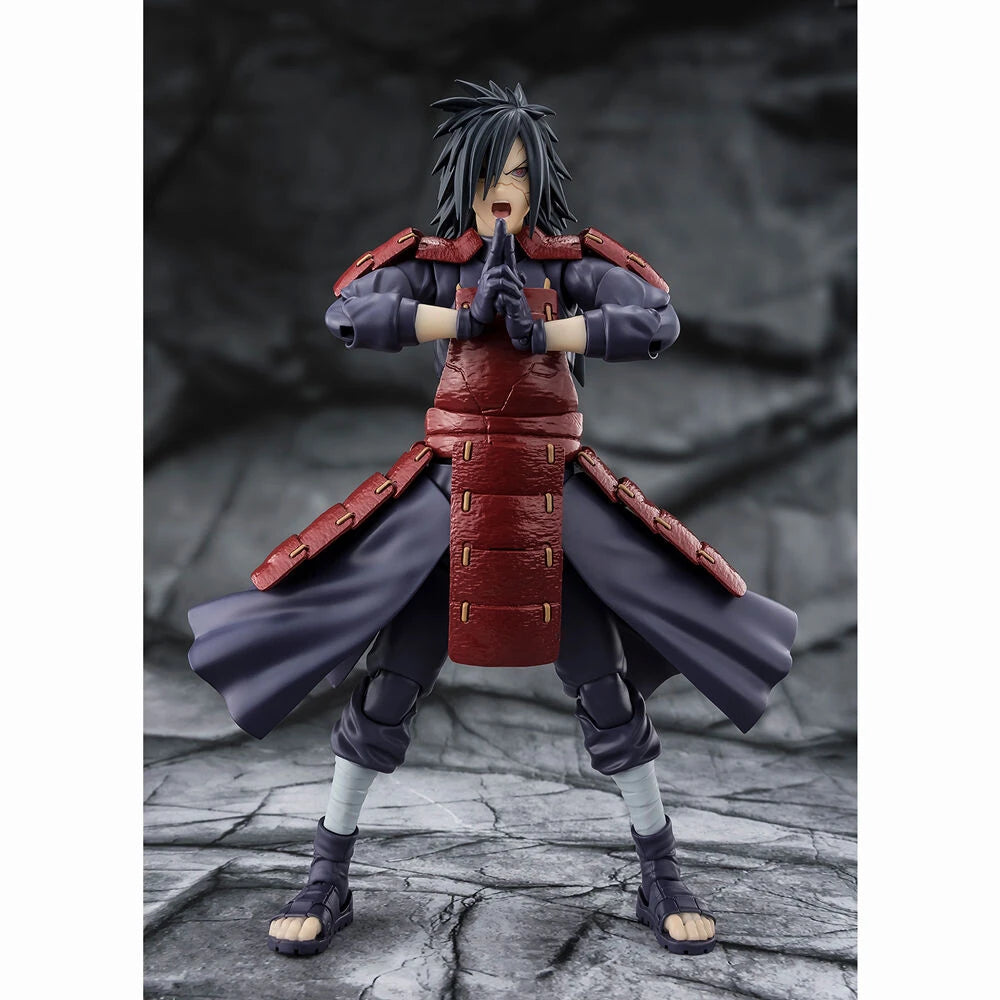 Naruto Shippuden Legend of Darkness Madara Uchiha S.H. Figuarts figur 17cm
